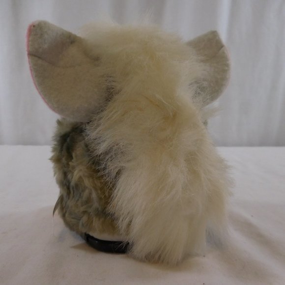 1998 Original Gray & White Furby w/ Blue Eyes model #70-800 Generation 1 Works - Picture 3 of 8